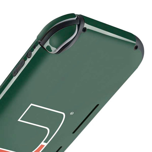 University of Miami Hurricanes Flag Nintendo Switch Lite Skin